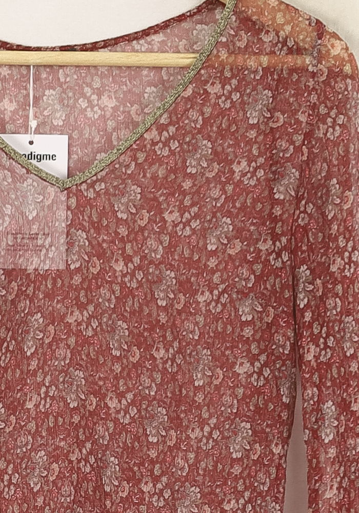 Blouse Bordeaux - Taille S/36