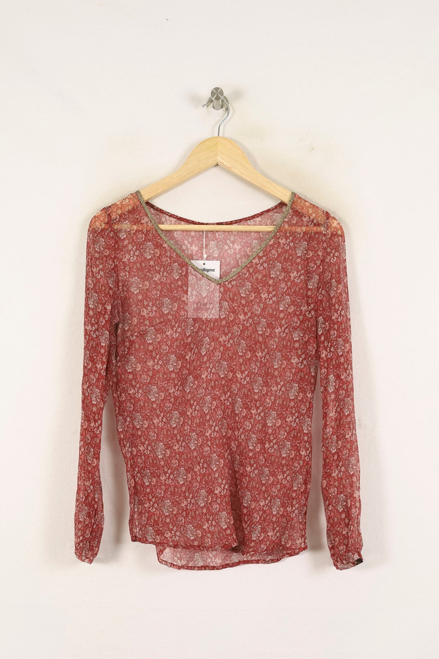 Blouse Bordeaux - Taille S/36