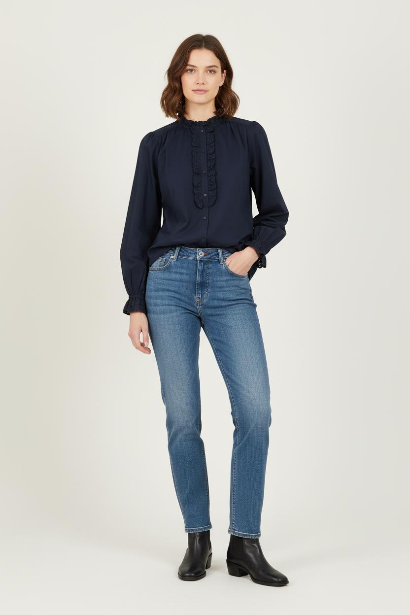 Blouse Bleue - Taille M/38