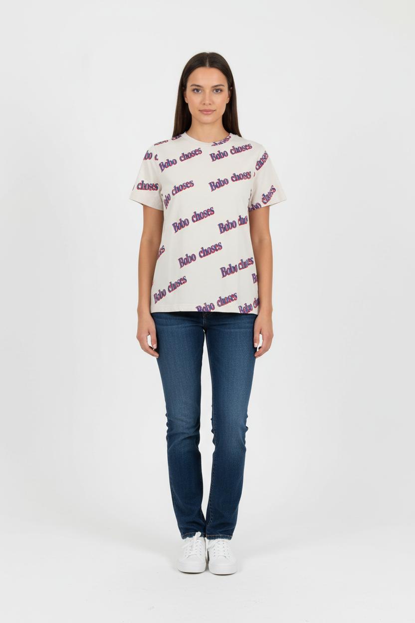 Tee-shirt Beige - Taille XS/34