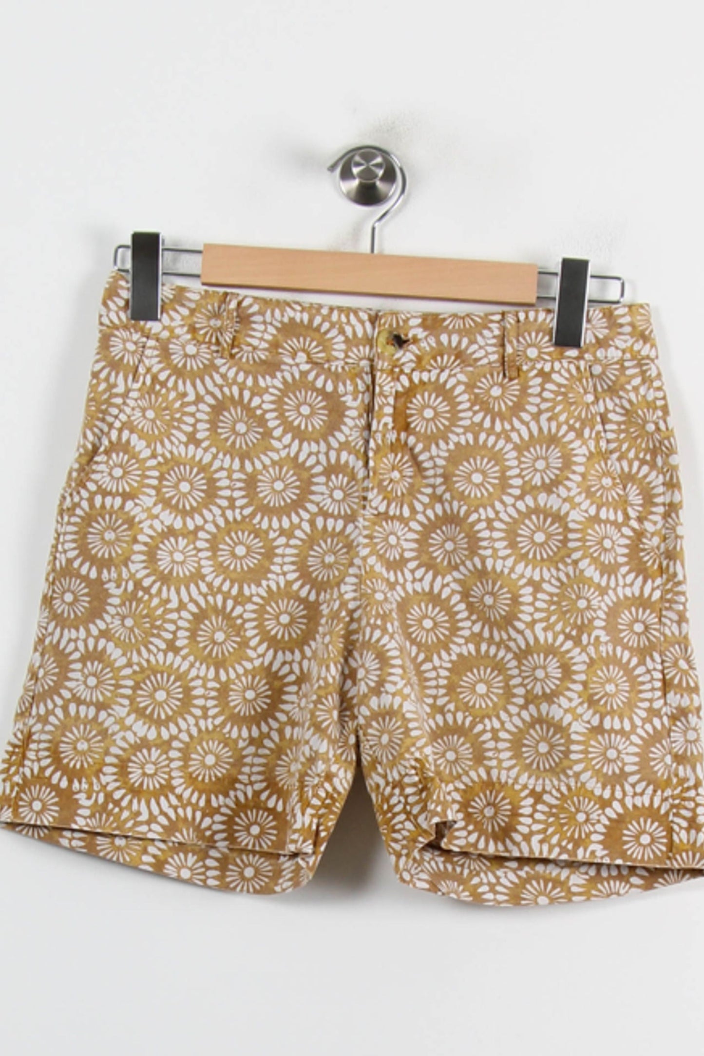 Short Marron et Blanc - Taille S/36