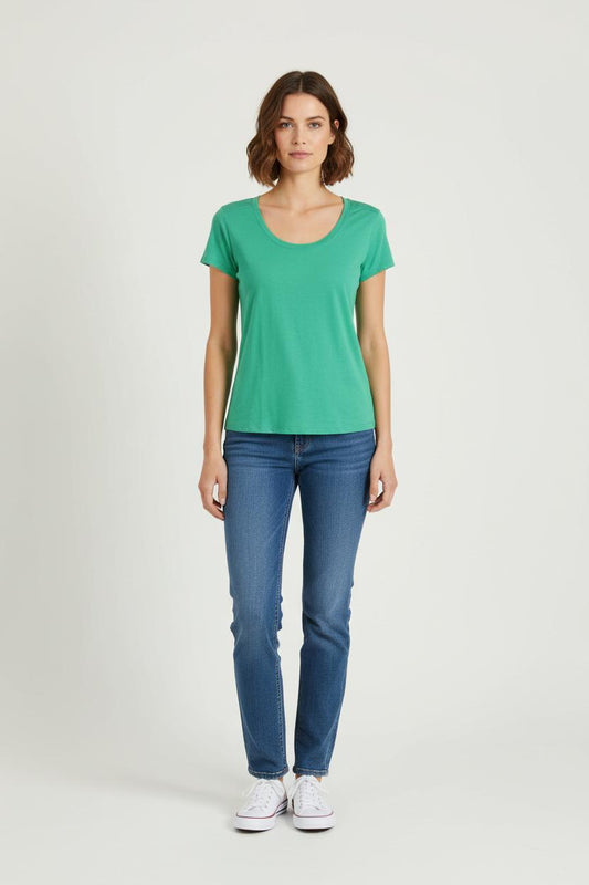 Tee-shirt Vert - Taille XS/34
