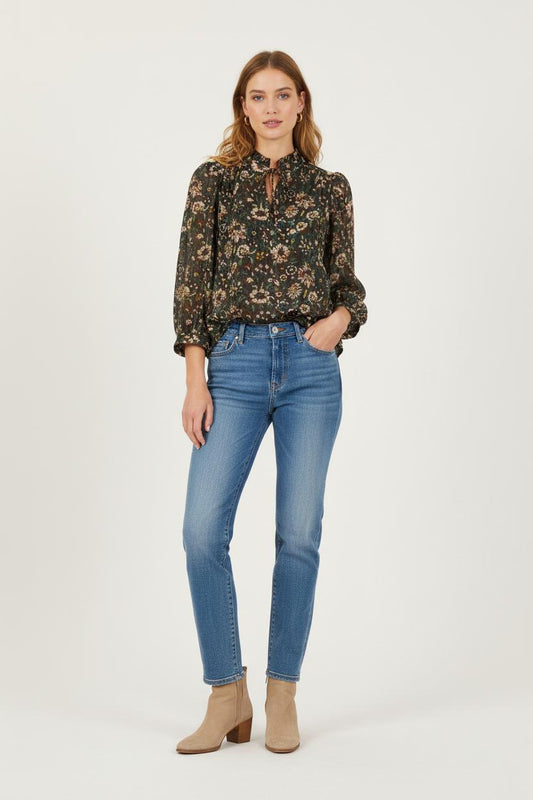 Blouse Fleurie Multicolore - Taille XS/34