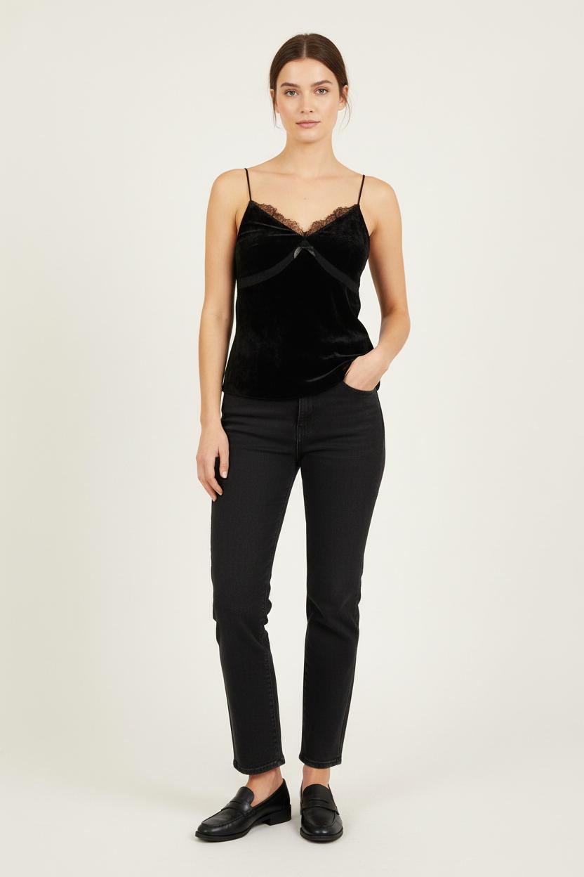 Caraco Noir - Taille M/38