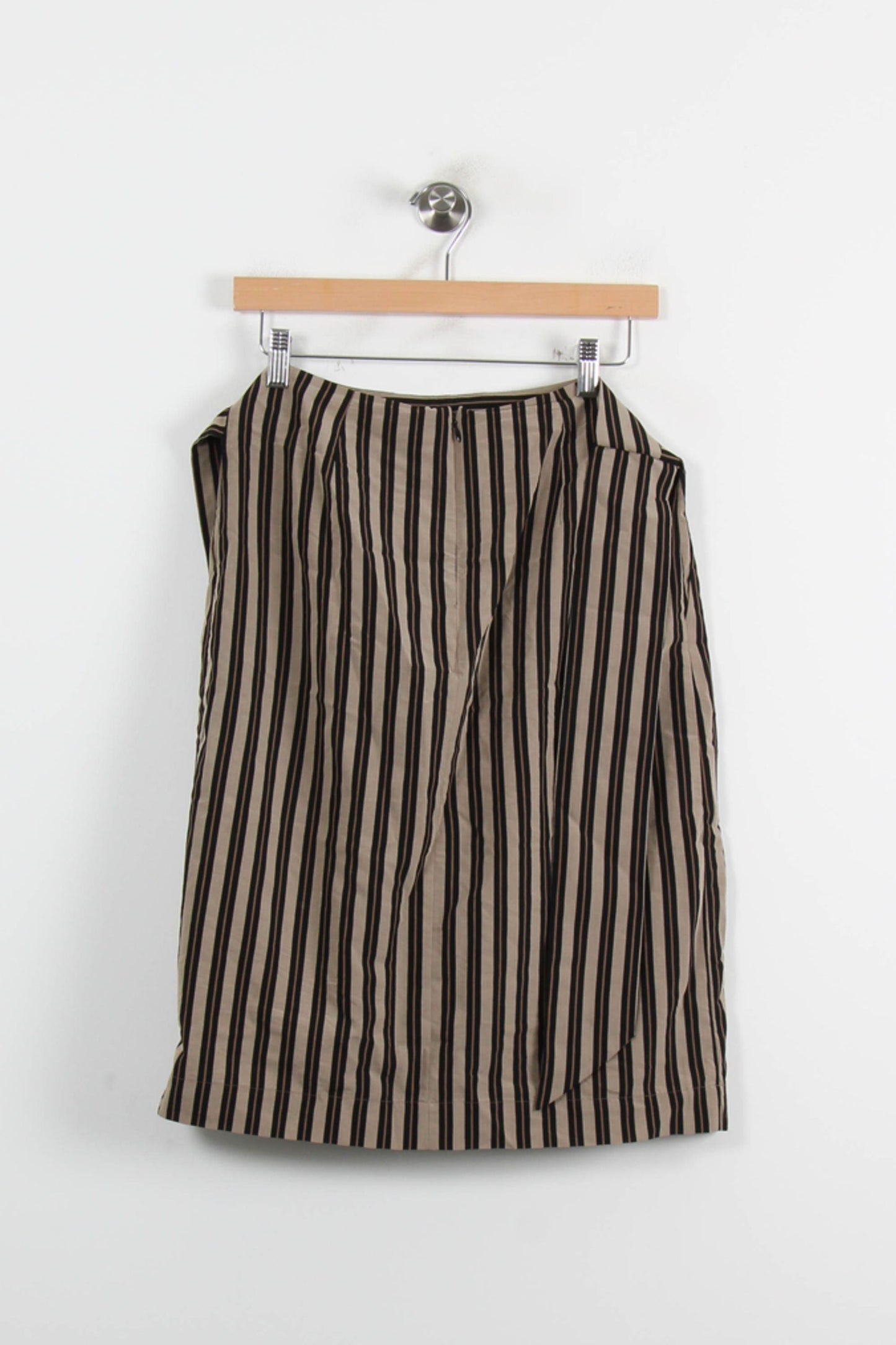 Jupe Midi Beige et Noire - Taille M/38