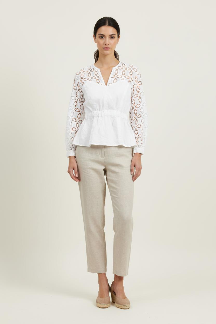 Blouse Blanche - Taille S/36