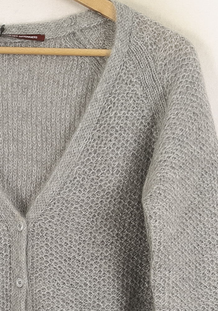 Cardigan Gris - Taille M/38