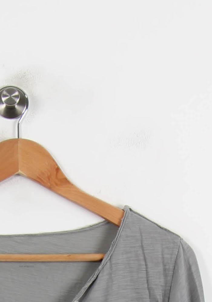 Tee-shirt Manches Longues Gris - Taille S/36