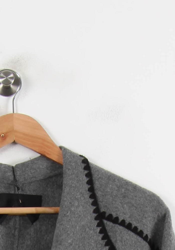 Veste Ceinturée Grise - Taille XS/34