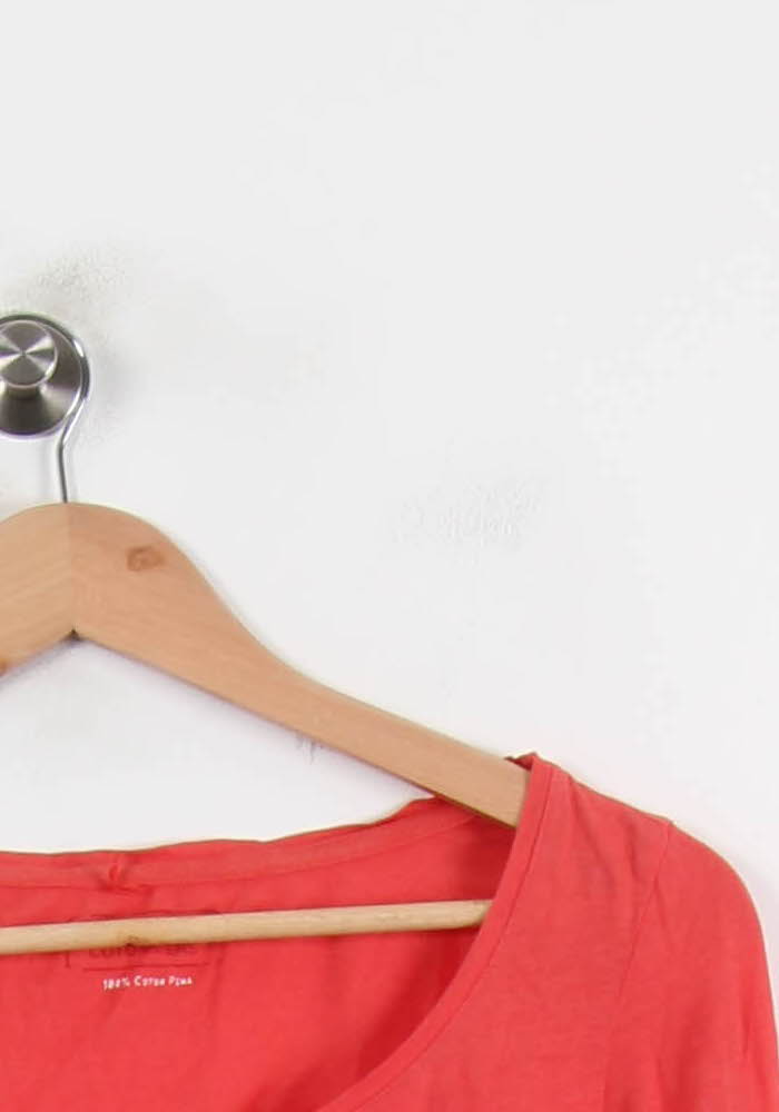 Tee-shirt Manches Longues Rouge - Taille S/36