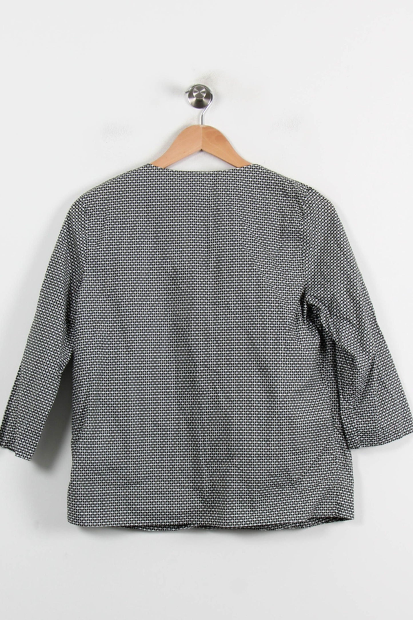 Blouse Noire et Blanche - Taille S/36