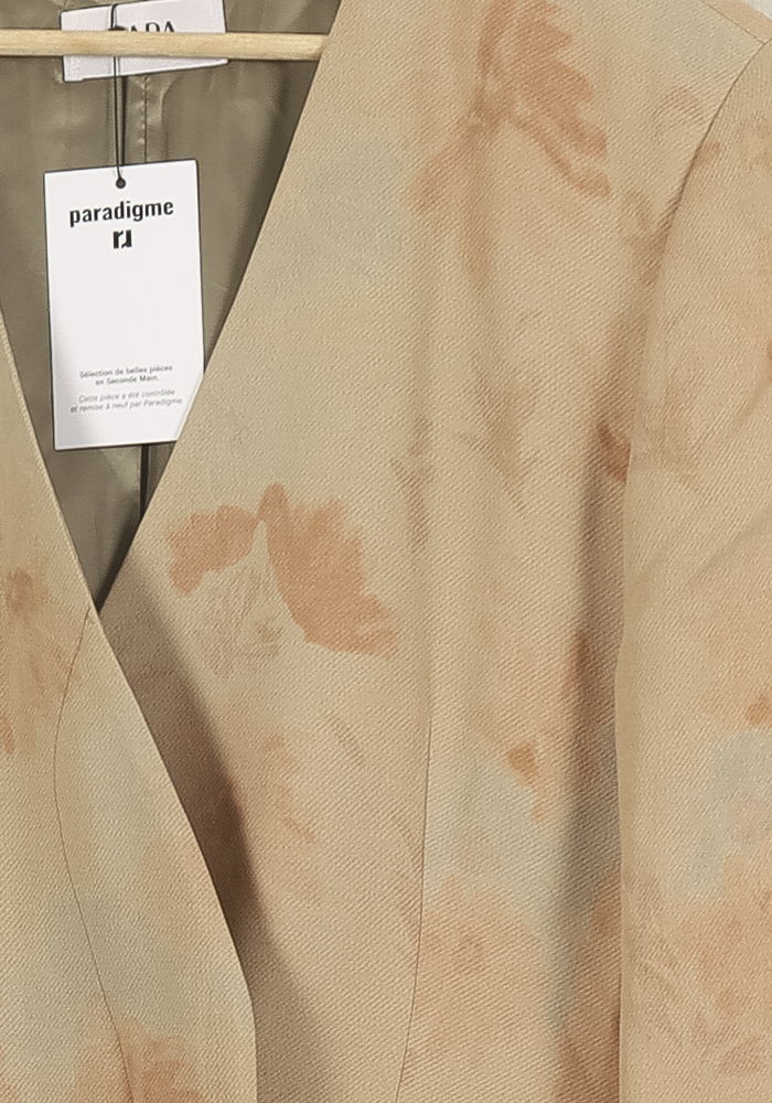 Blazer Beige et Orange - Taille L/40