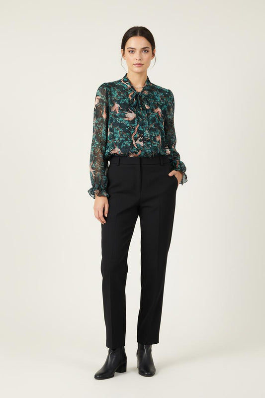 Blouse multicolore - Taille M/38