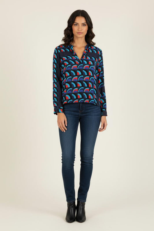 Blouse Multicolore - Taille L/40