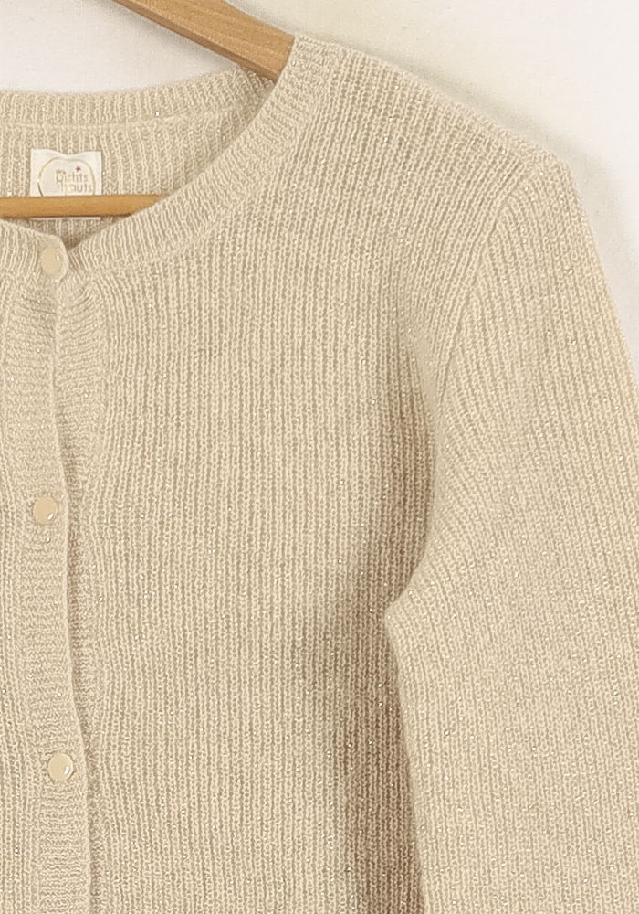 Cardigan Beige - Taille M/38