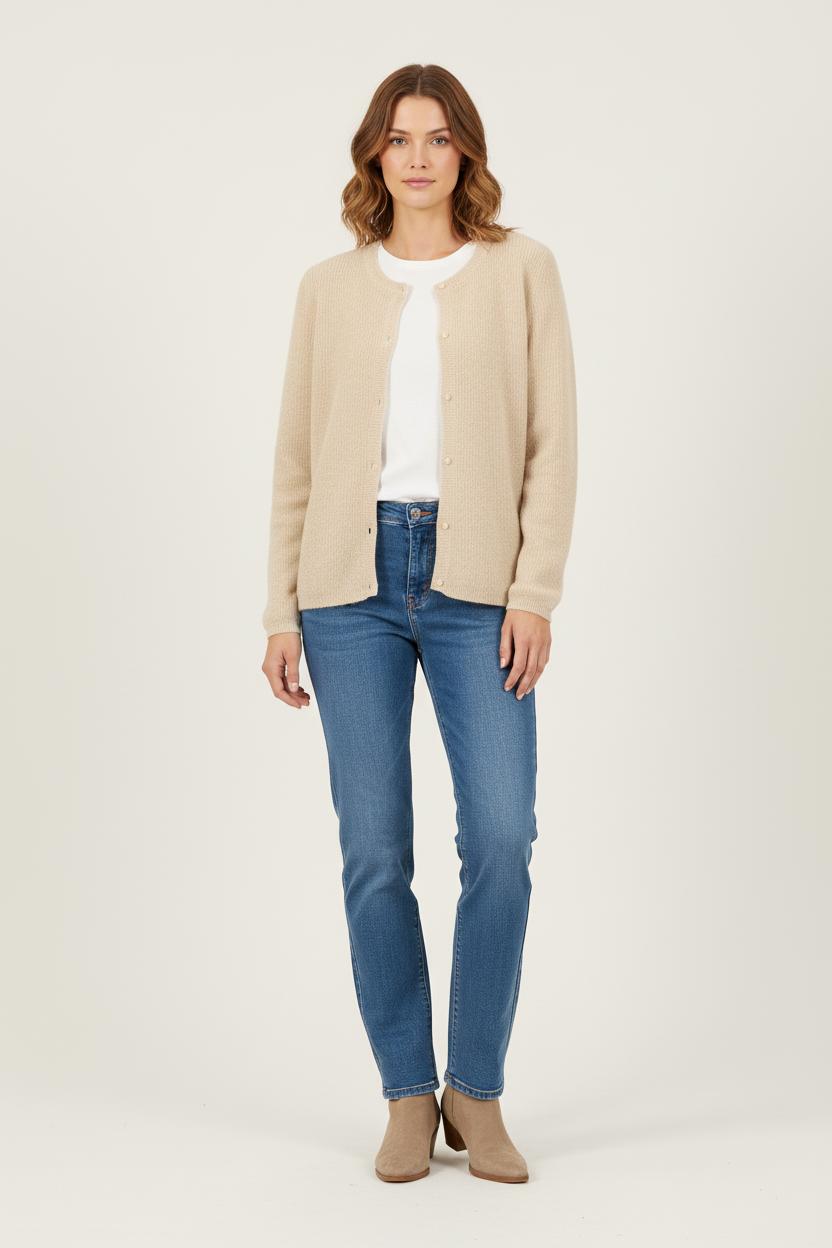 Cardigan Beige - Taille M/38