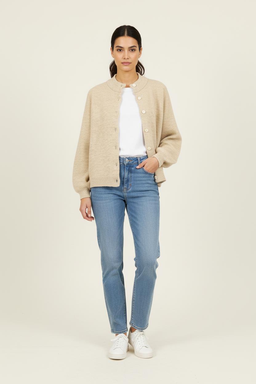 Cardigan Beige - Taille S/36