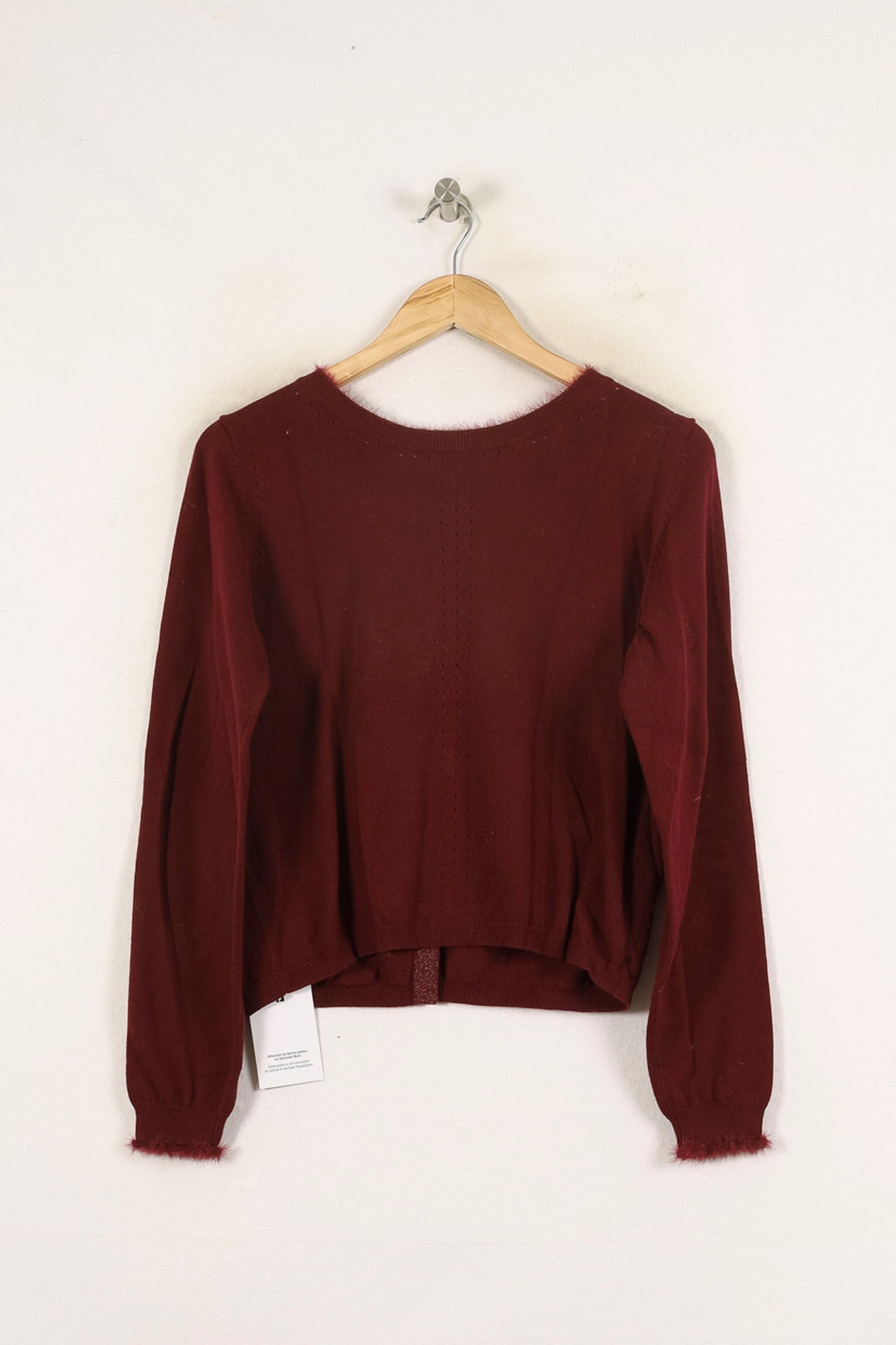 Gilet bordeaux - Taille L/40