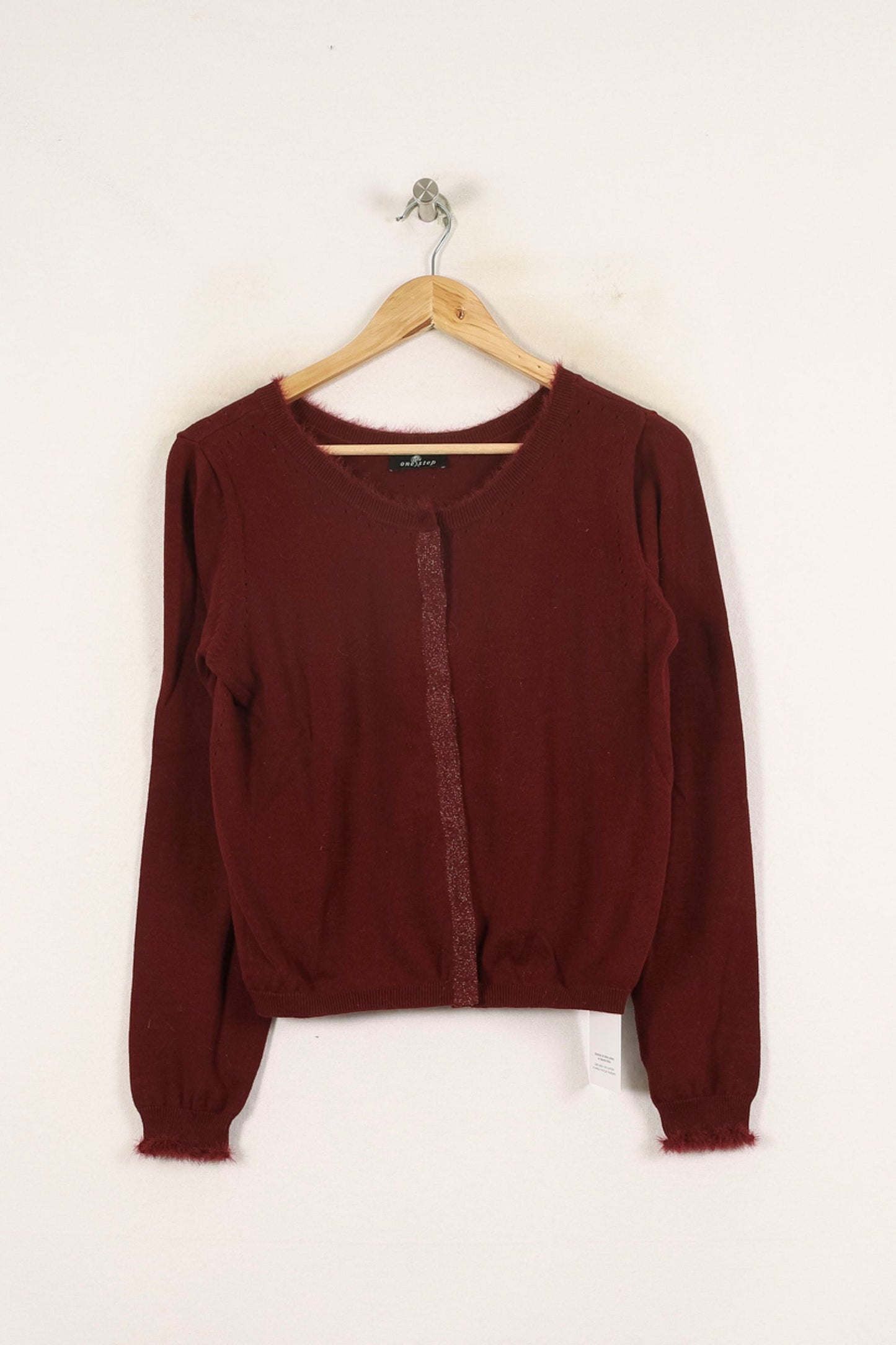 Gilet bordeaux - Taille L/40