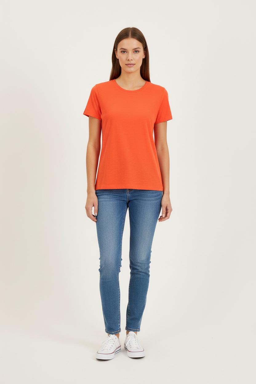 Tee-shirt Orange - Taille M/38