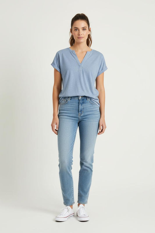 Tee-shirt Bleu - Taille S/36