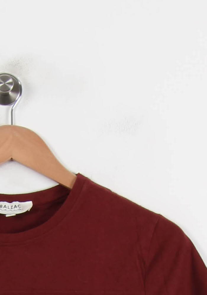 Tee-shirt Bordeaux - Taille S/36