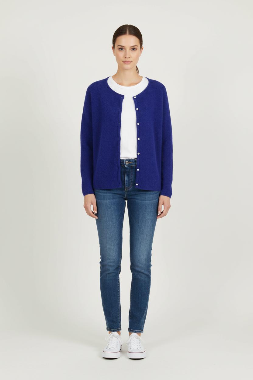 Cardigan Bleu - Taille M/38