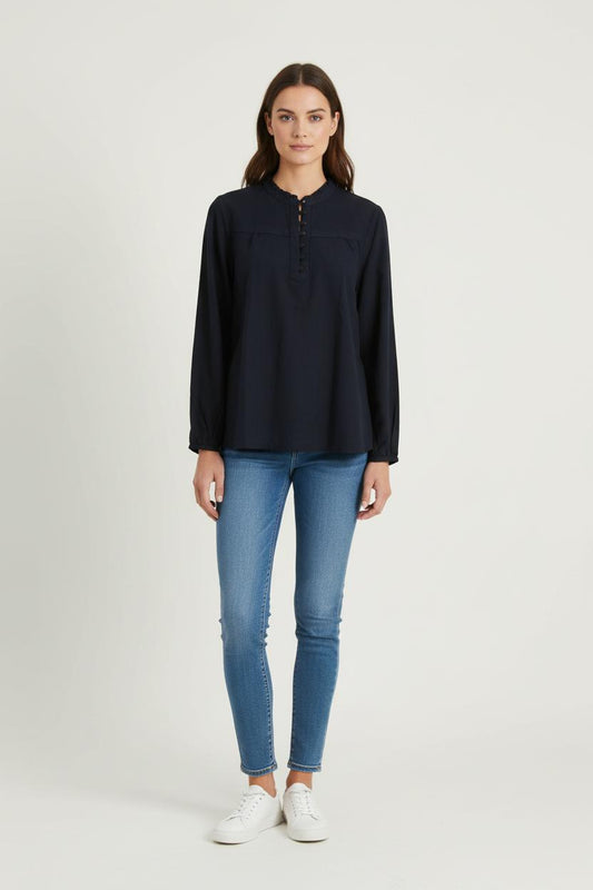 Blouse Bleue - Taille M/38