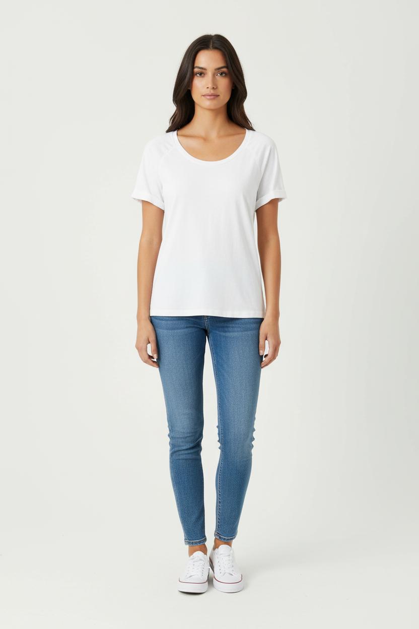 Tee-shirt Blanc - Taille M/38