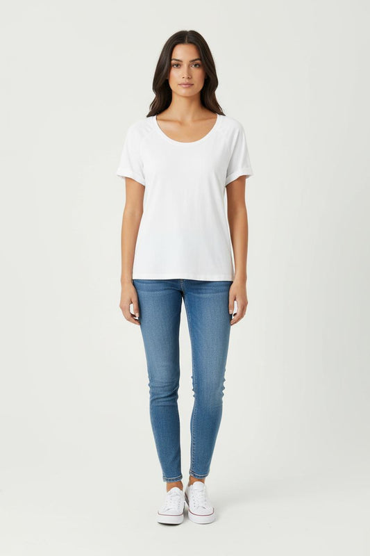 Tee-shirt Blanc - Taille M/38