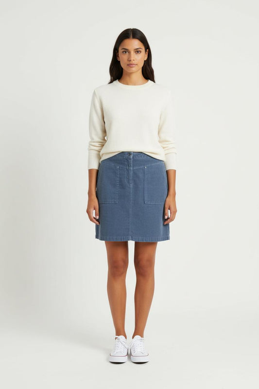 Jupe Courte Bleue - Taille M/38