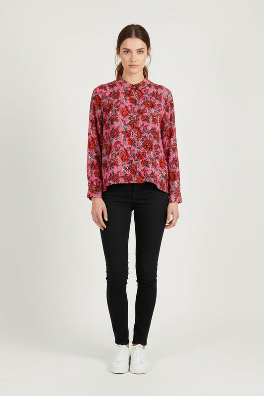 Blouse Rose et Rouge - Taille S/36