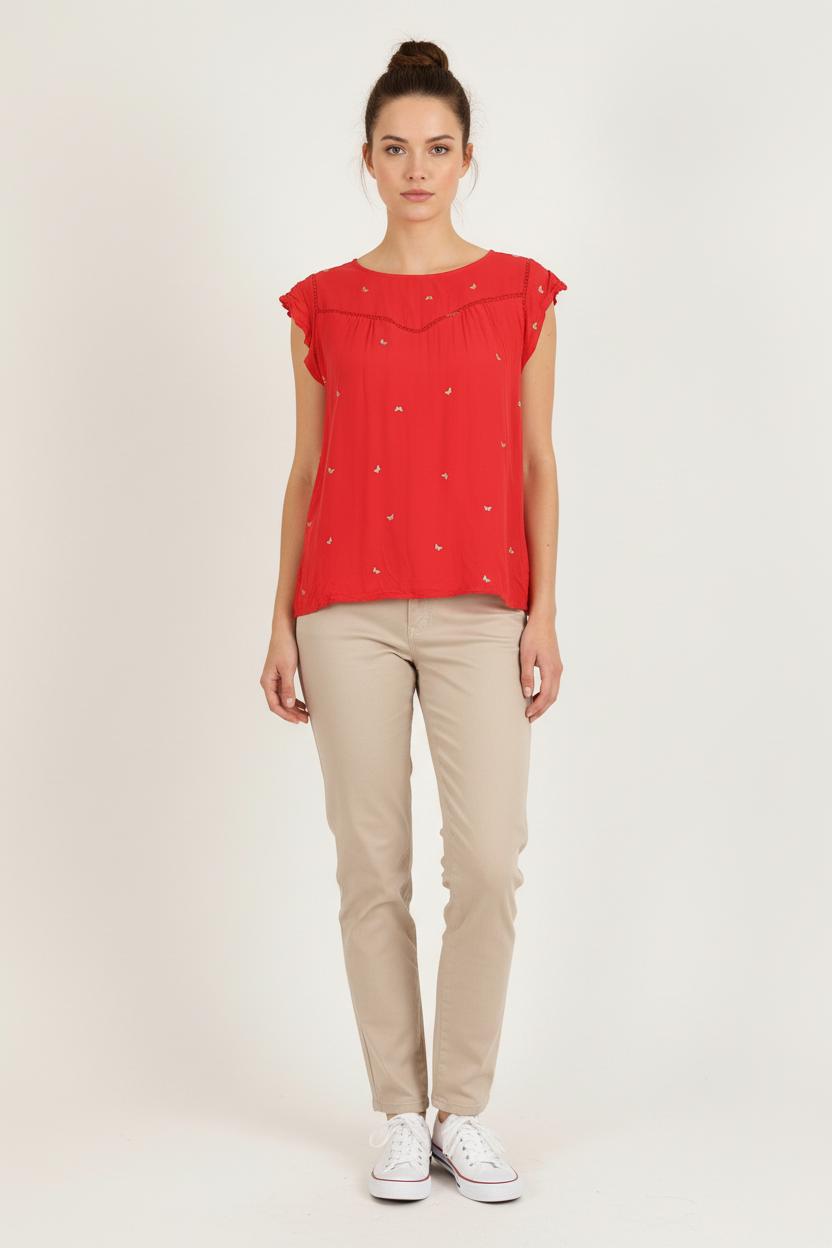 Blouse Rouge - Taille M/38