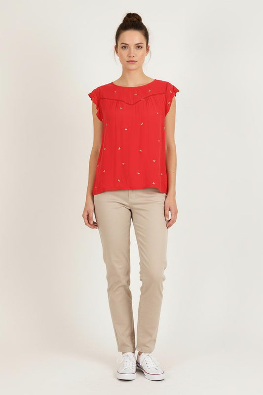 Blouse Rouge - Taille M/38