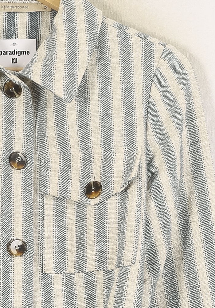 Veste Bleu et Blanc - Taille M/38