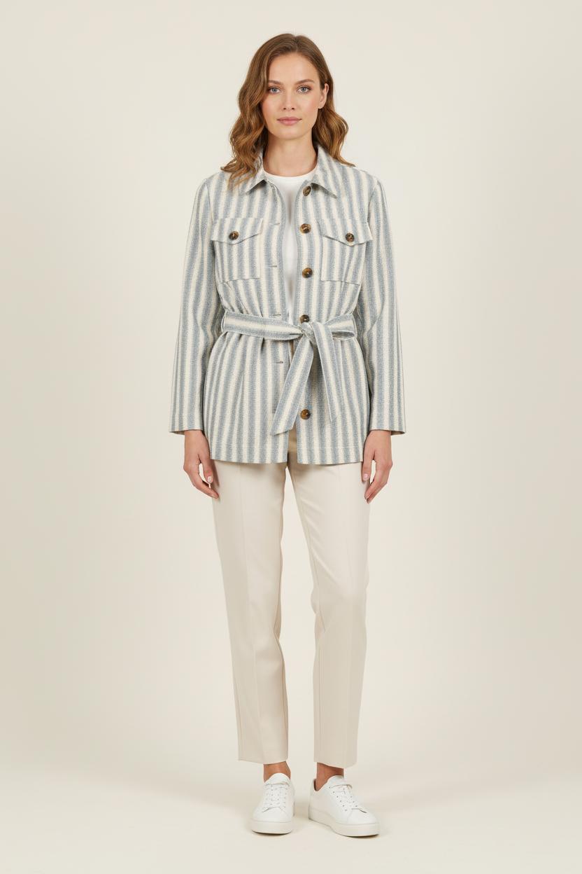 Veste Bleu et Blanc - Taille M/38