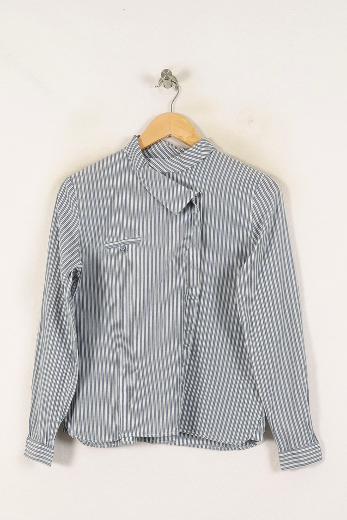 Chemise Rayée Grise et Blanche - Taille S/36