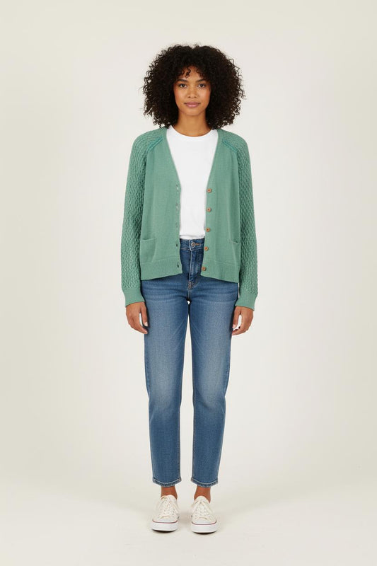 Cardigan Vert - Taille S/36