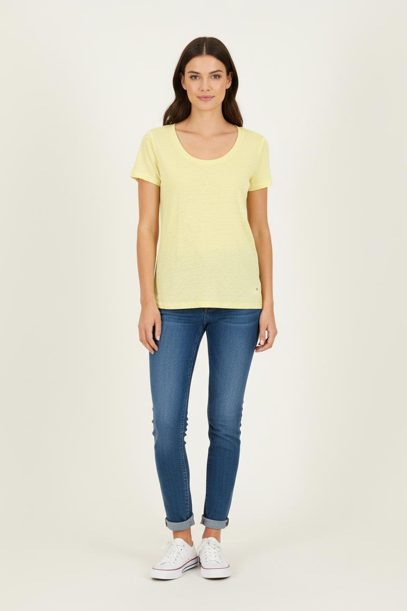 Tee-shirt Jaune - Taille XS/34