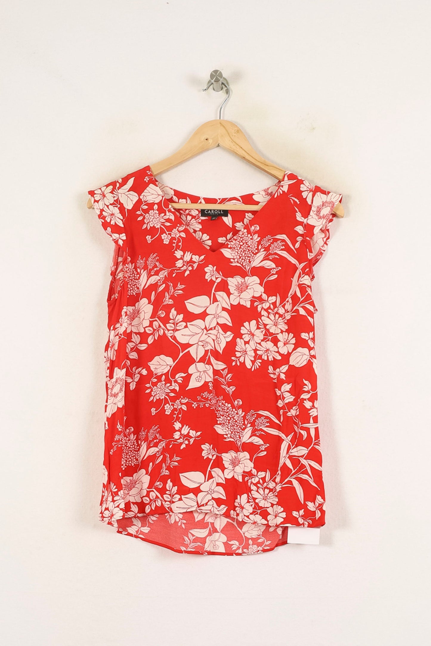 Blouse Rouge et Blanche - Taille M/38