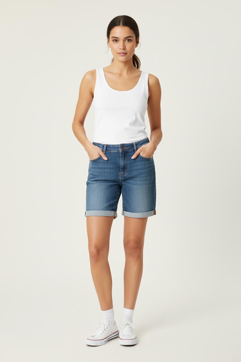 Short et Jean Bleu - Taille M/38