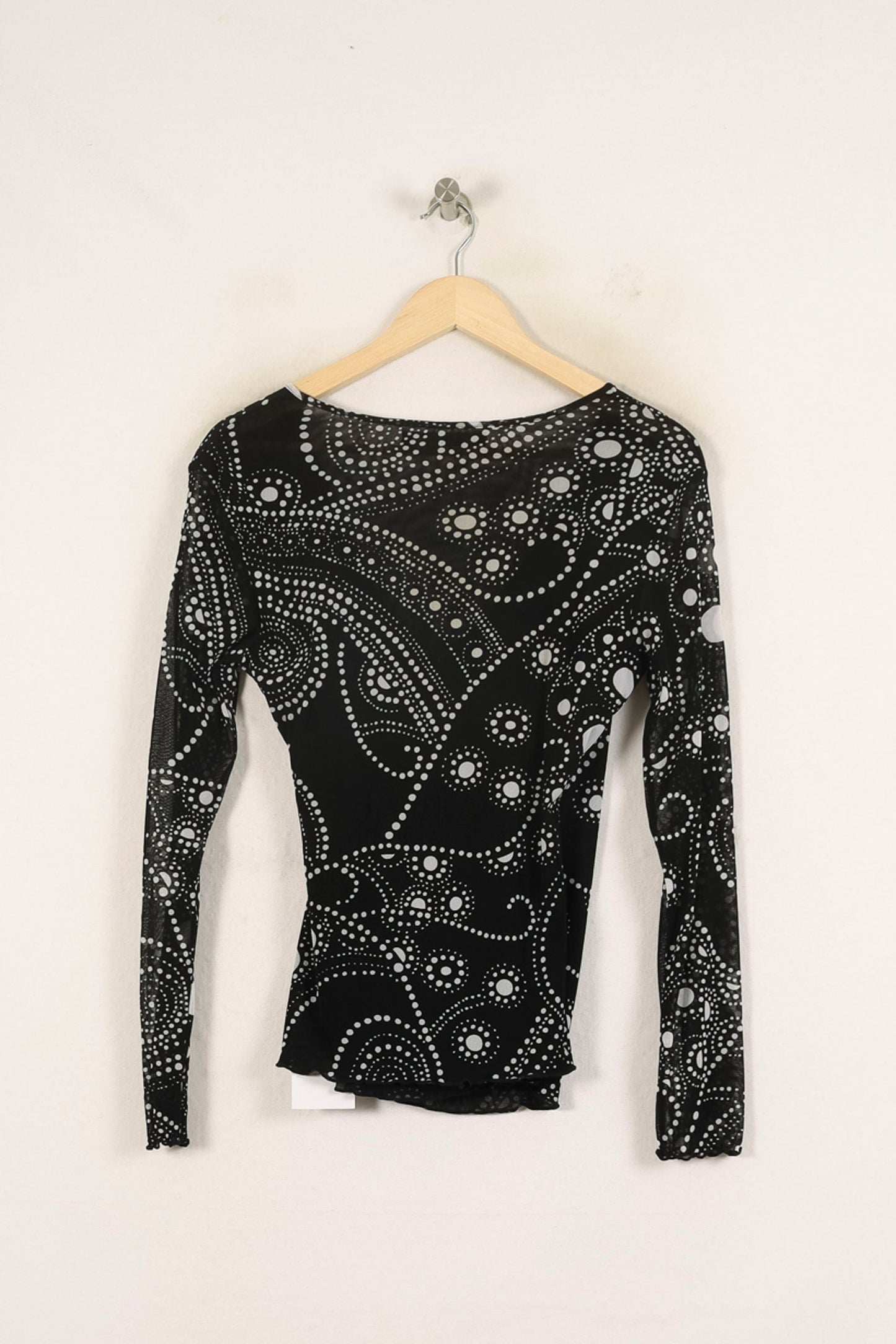 Blouse Noire et Blanche - Taille XL/42