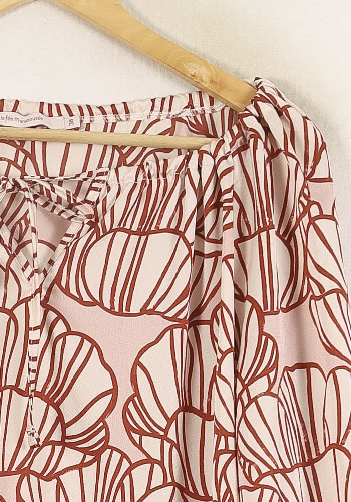 Blouse Rose et Rouge - Taille M/38