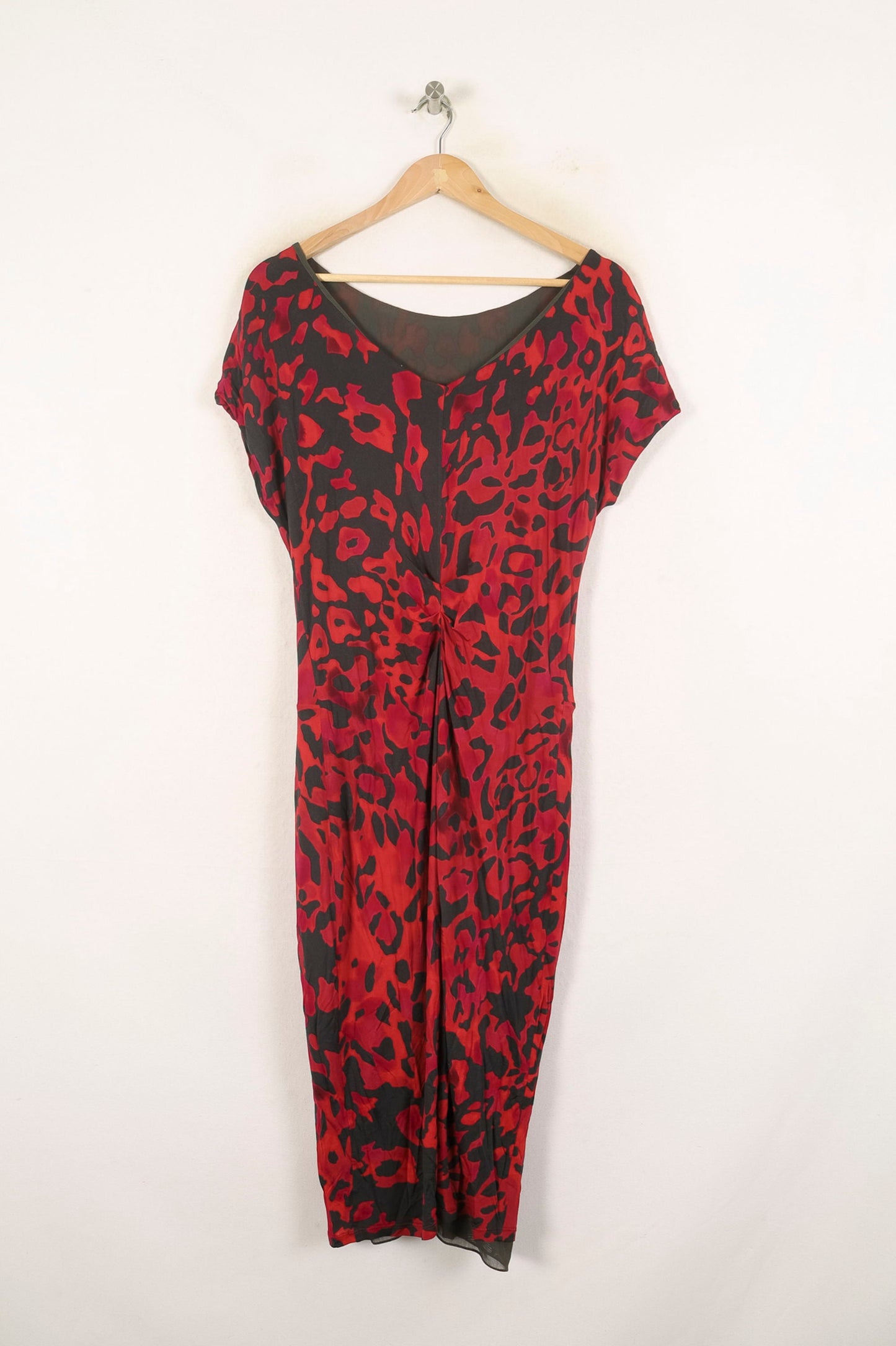 Robe Longue Rouge et Noire - Taille S/36