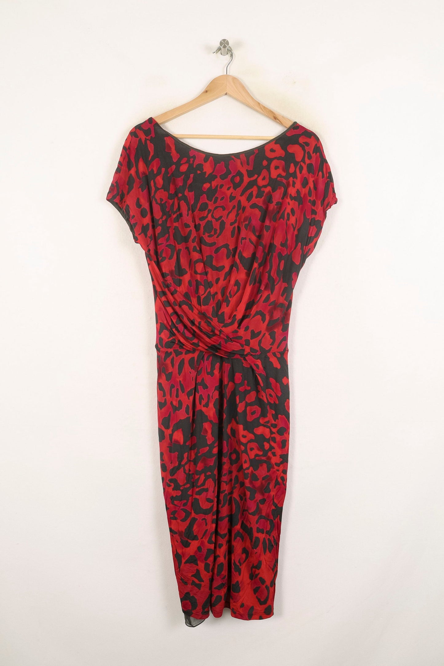 Robe Longue Rouge et Noire - Taille S/36