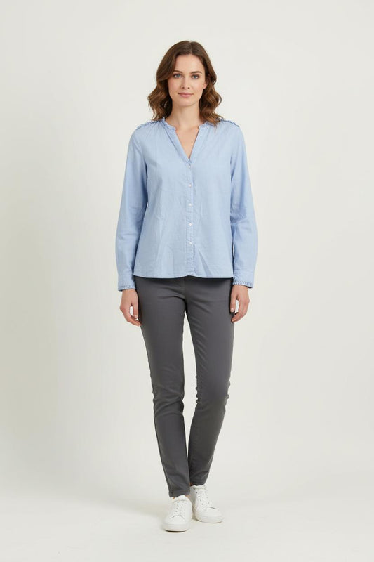 Blouse Bleue - Taille XL/42