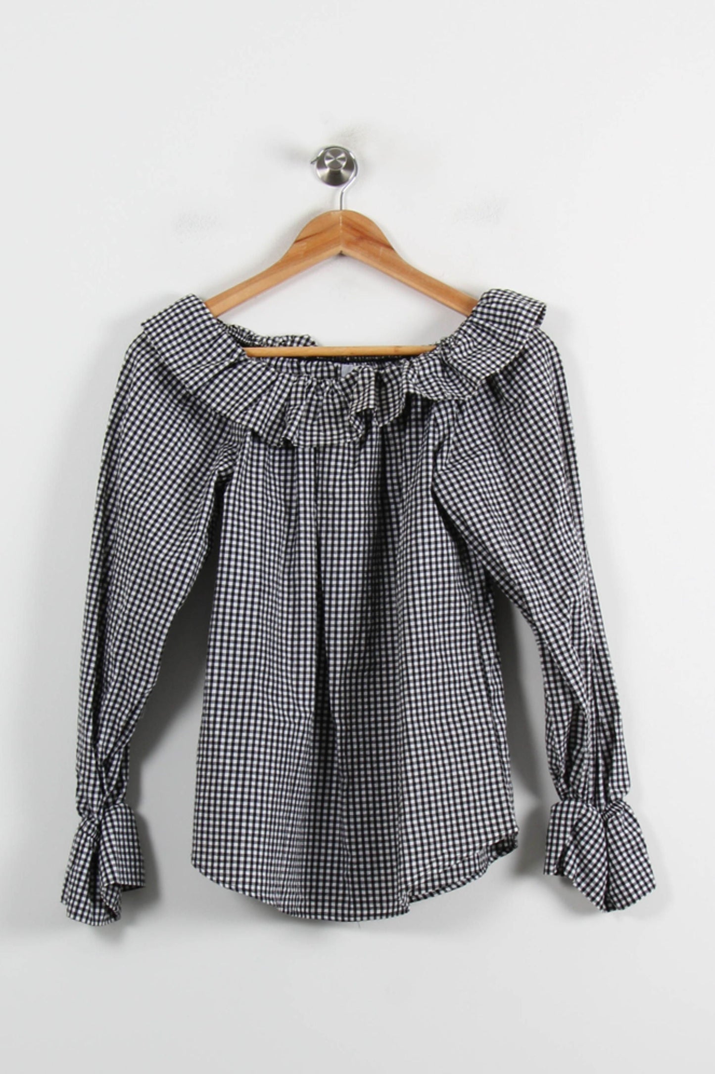 Blouse Noire et Blanche - Taille XS/34
