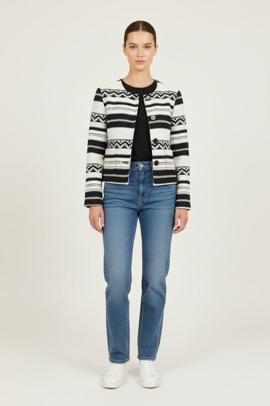 Veste Noir et Blanc - Taille M/38