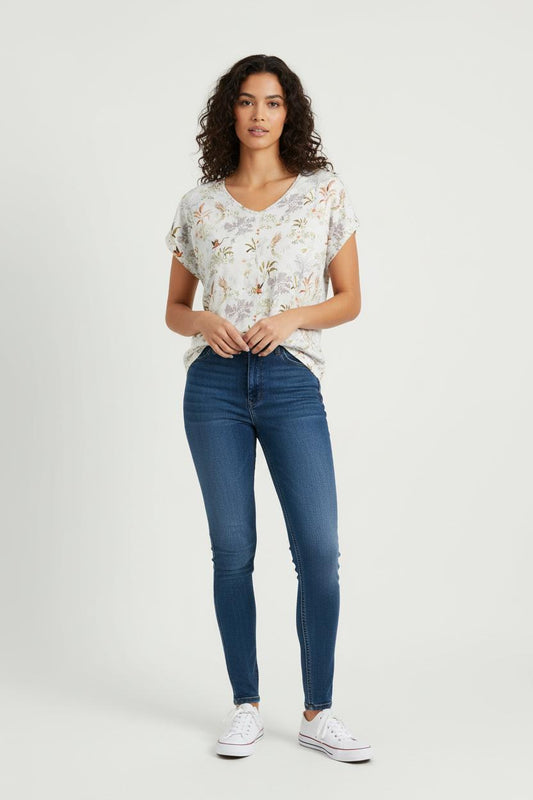 Blouse Multicolore - Taille L/40