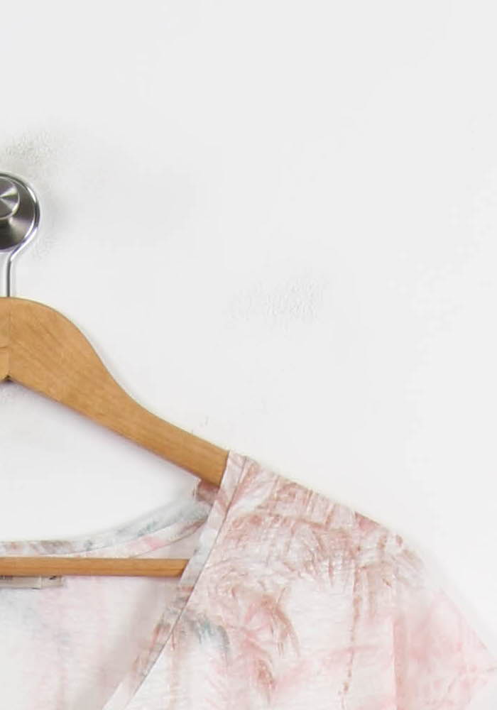 Tee-shirt Blanc et Rose - Taille M/38